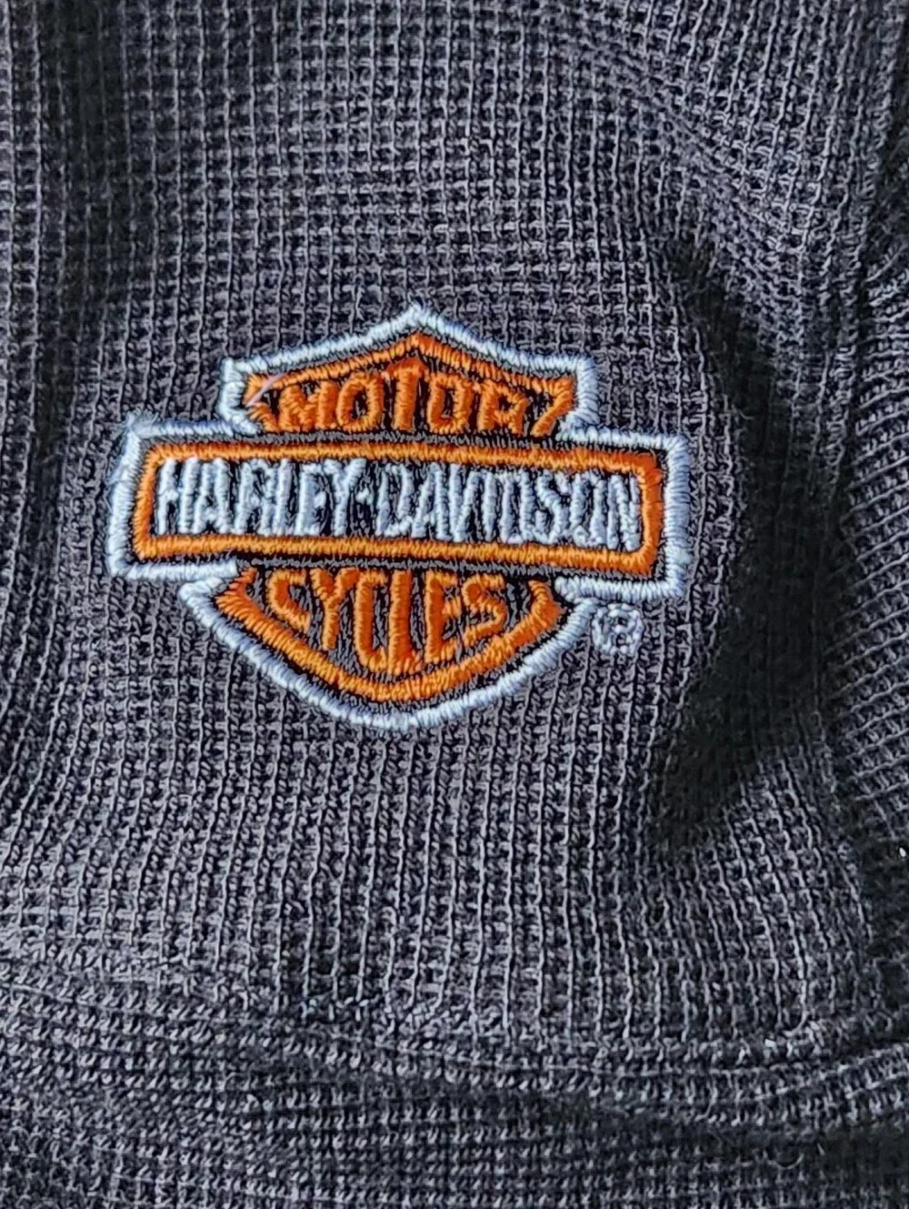 Harley Davidson Infant 12M Waffle Knit Durag Skull Cap